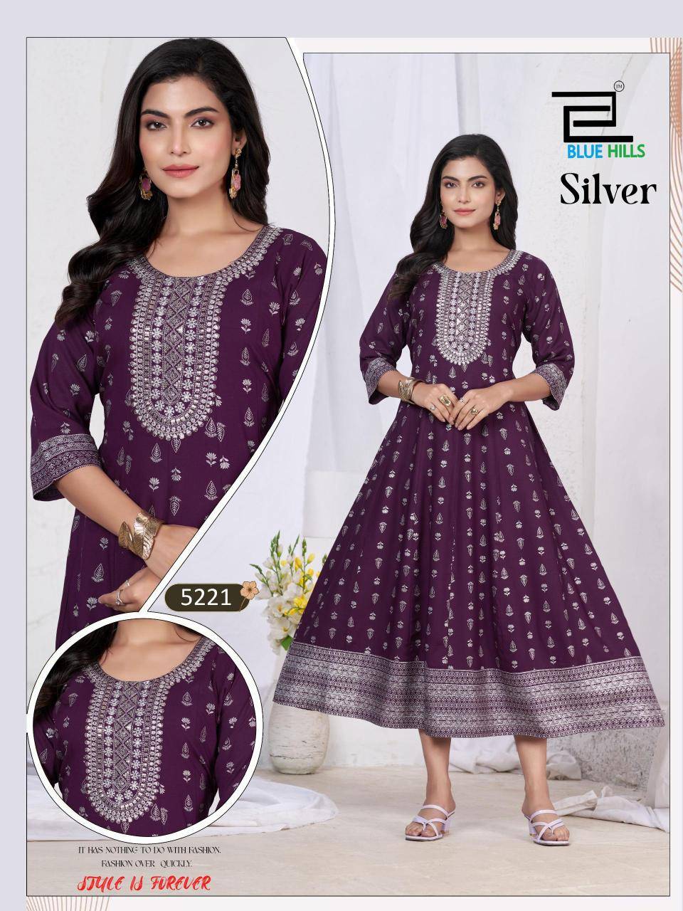 Blue hills silver Kurti manufacturers and suppliers in hydrabad